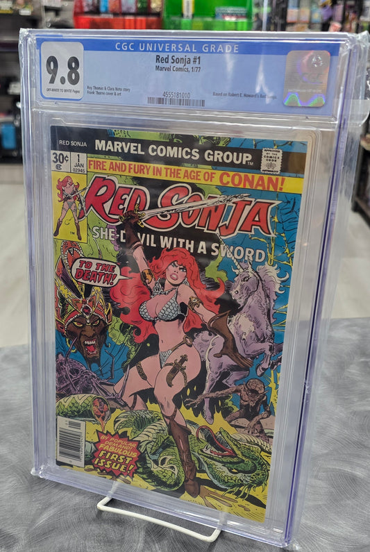 CGC 9.8 Red Sonja #1