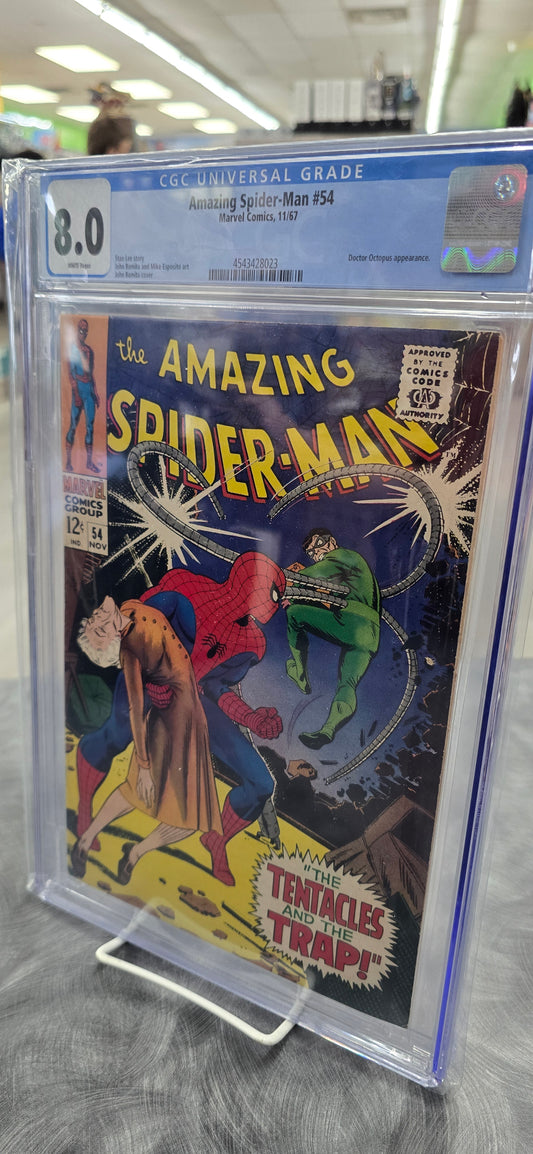 CGC 8.0 Amazing Spider-Man #54
