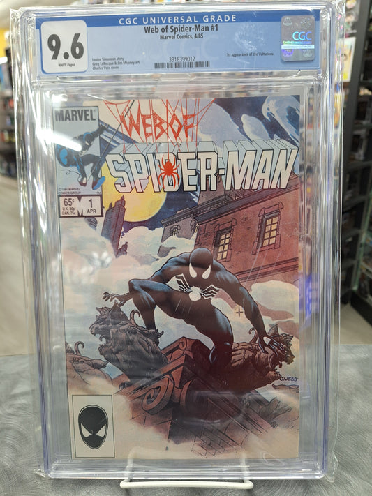 Web of Spider-Man #1 CGC 9.6