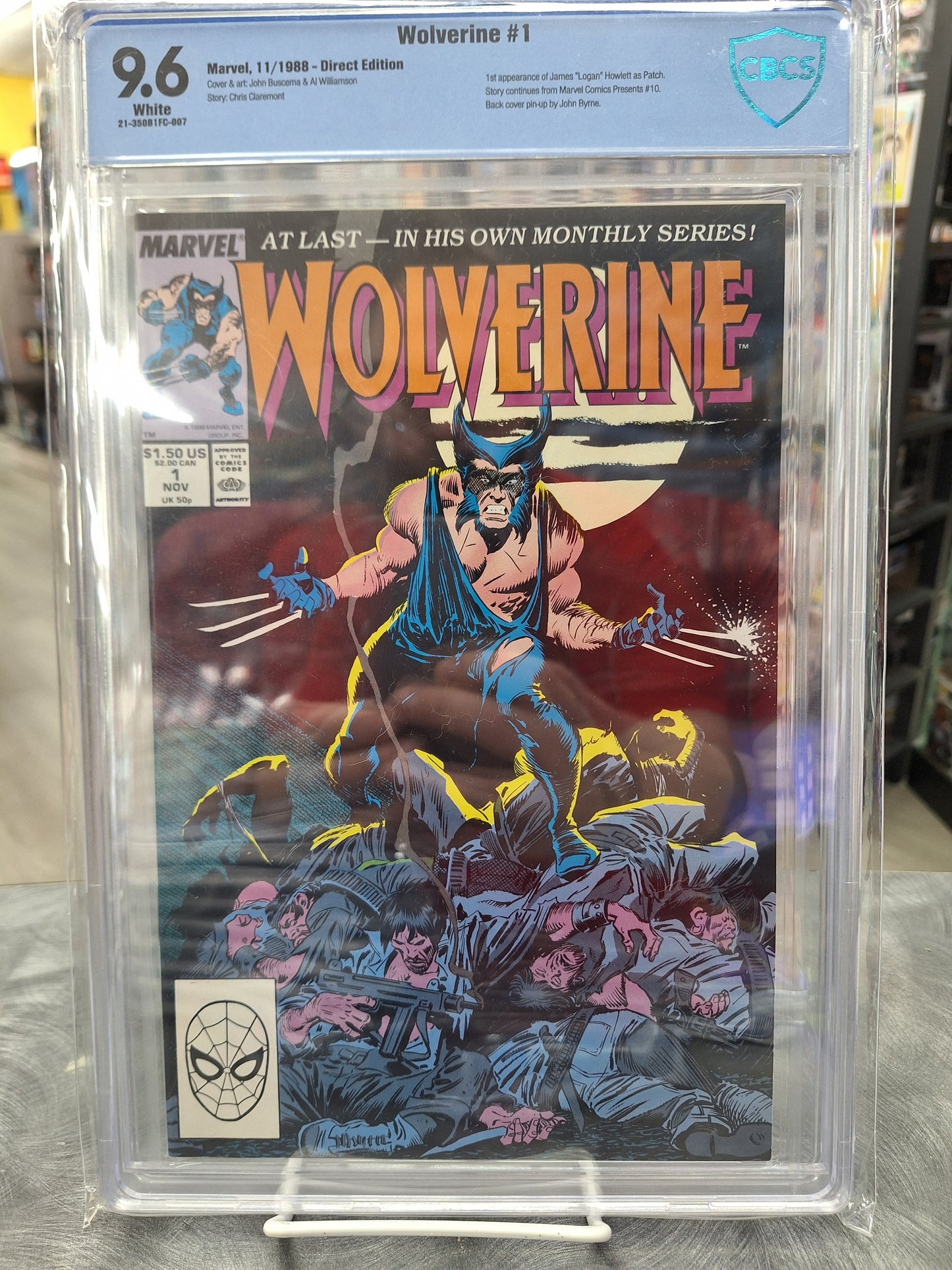 Wolverine #1 CBCS 9.6