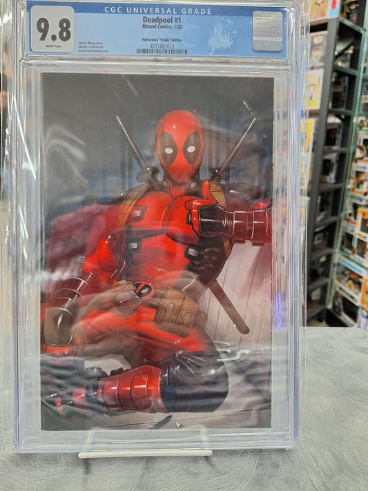 Deadpool #1  CGC 9.8 - Nakayama Virgin Edition