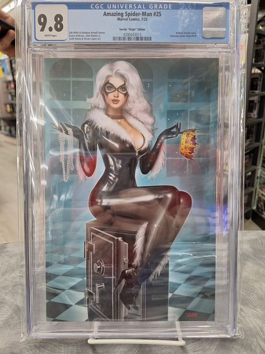 Amazing Spider-Man #25  CGC 9.8 - Szerdy Virgin Edition