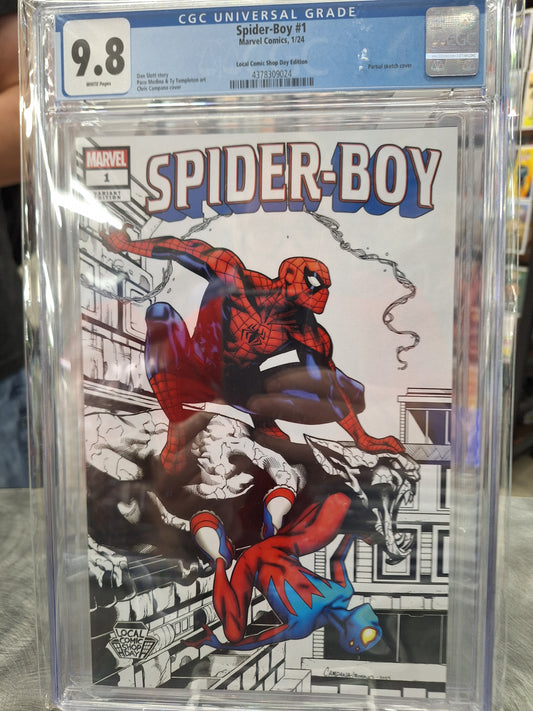 Spider-Boy #1  CGC 9.8 - Local Comic Shop Day Edition
