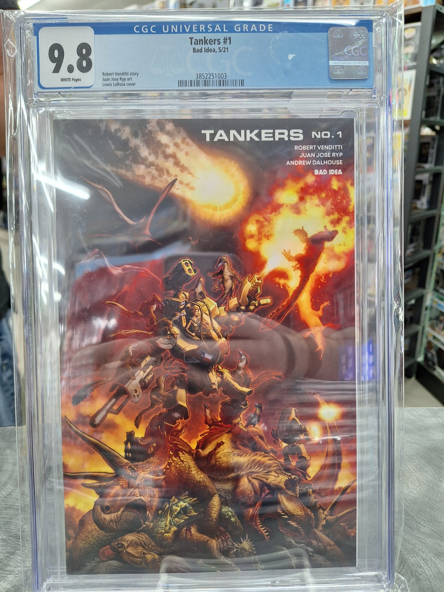 Tankers #1 Bad Idea CGC 9.8