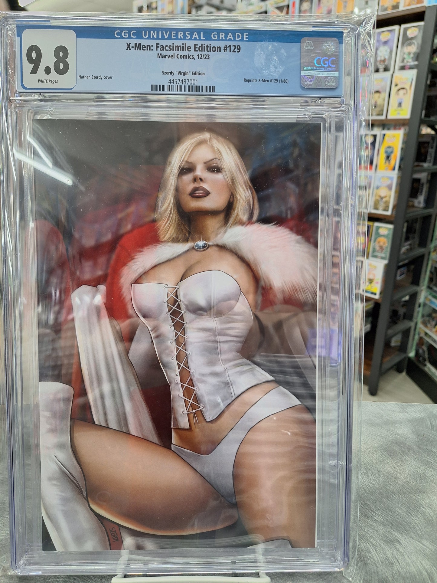 X-Men #129 Facsimile Snerdy Virgin Variant CGC 9.8