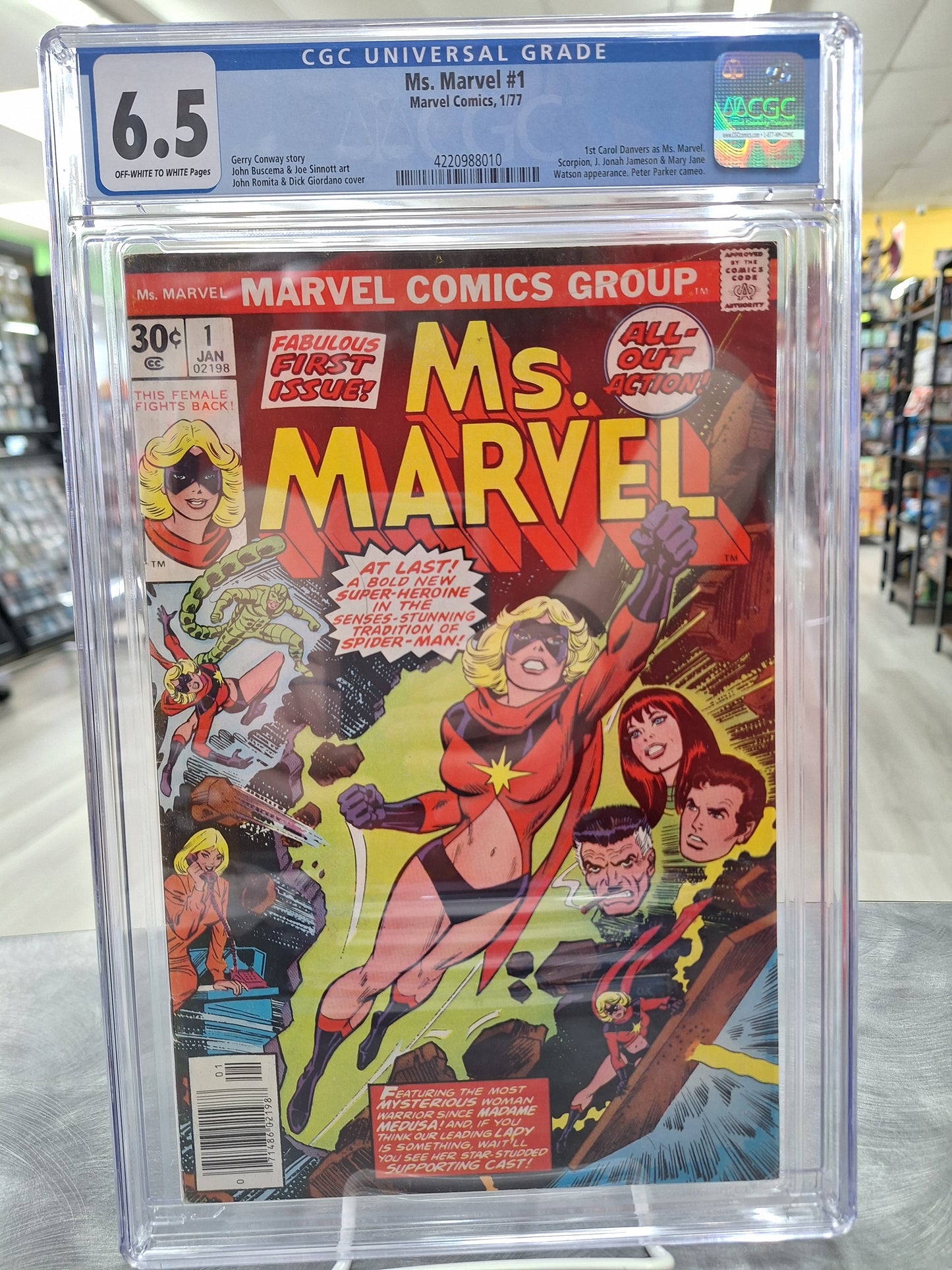 Ms. Marvel #1 CGC 6.5