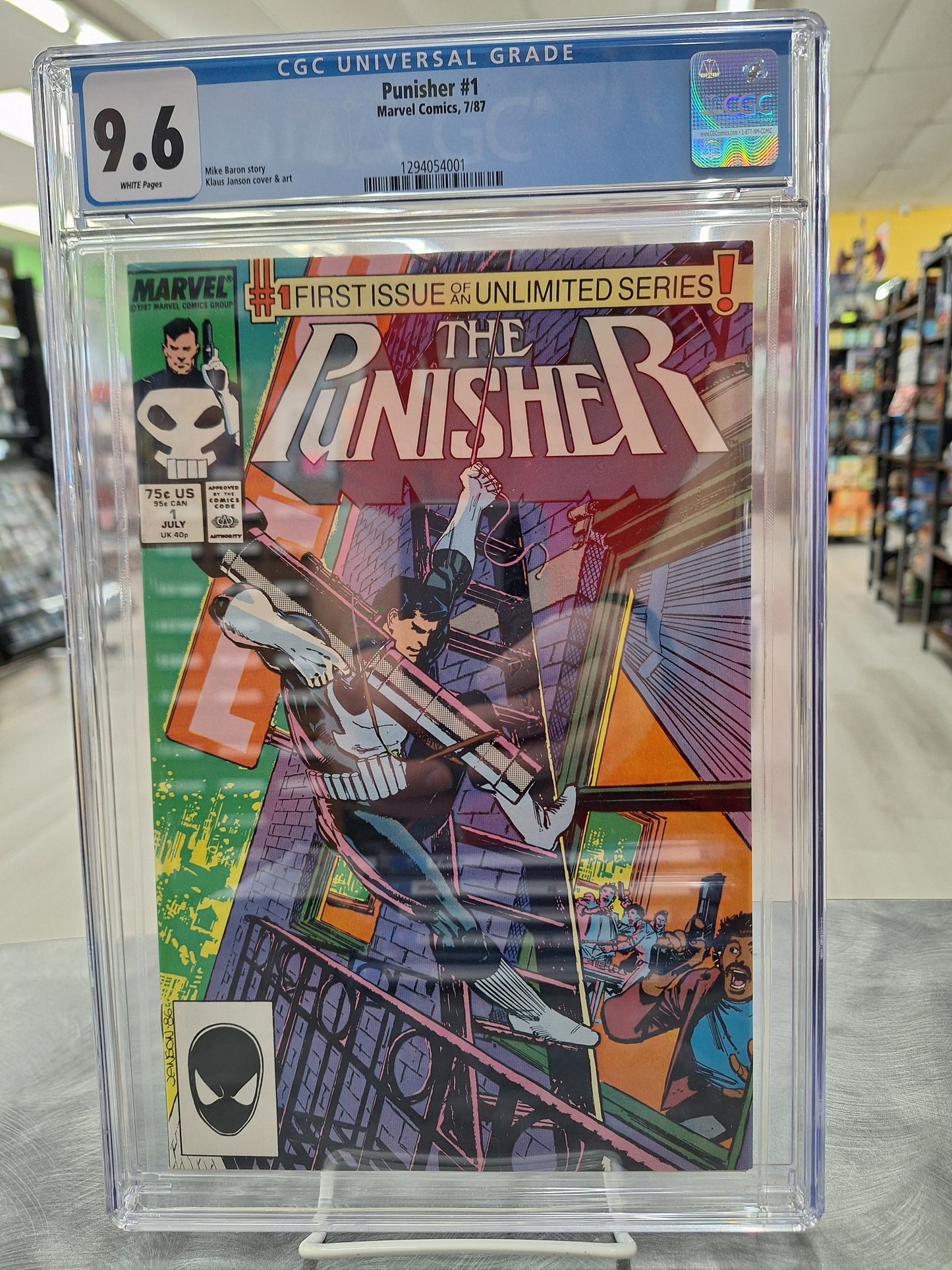 The Punisher #1 CGC 9.6