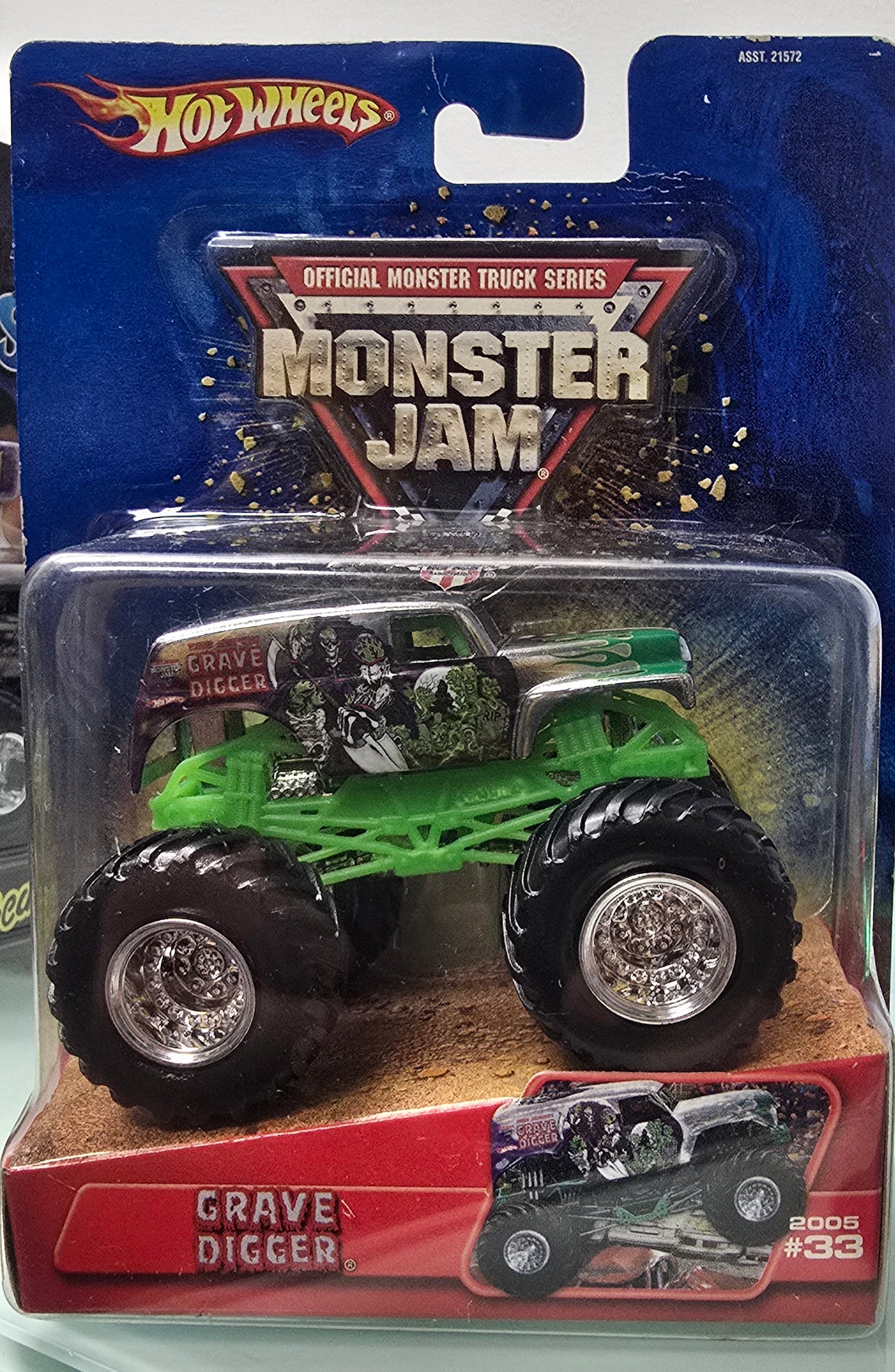 Hot Wheels Monster Jam Grave Digger 2005 #33