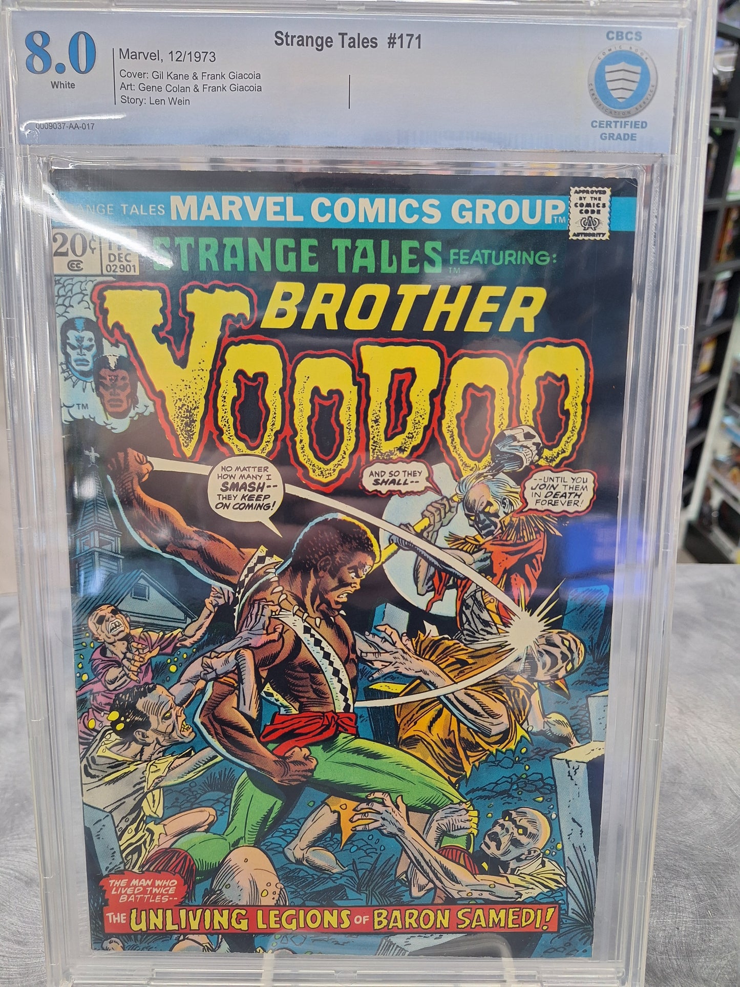 Strange Tales Featuring Brother Voodoo CBCS 8.0