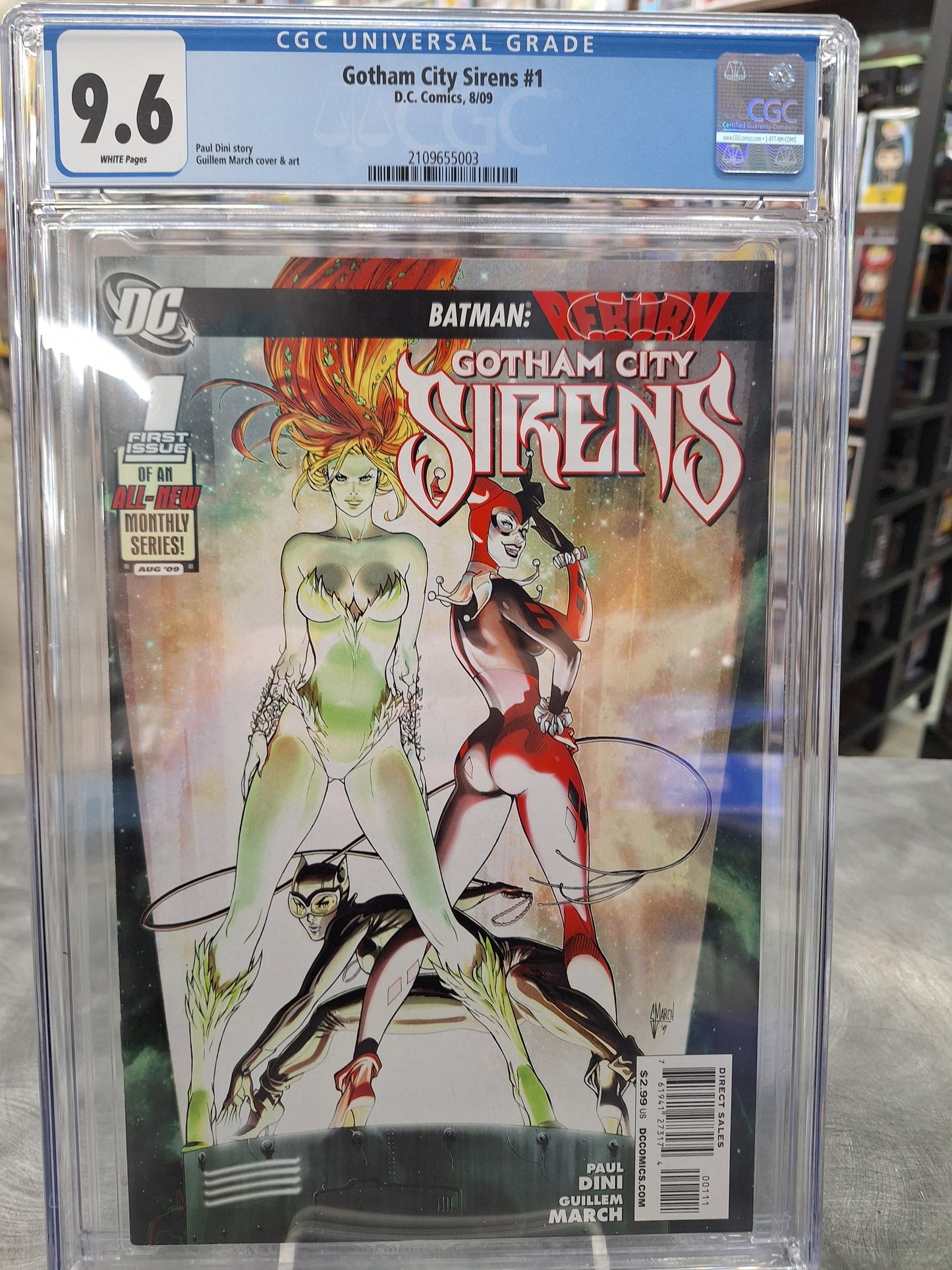 Gotham City Sirens #1 CGC 9.6