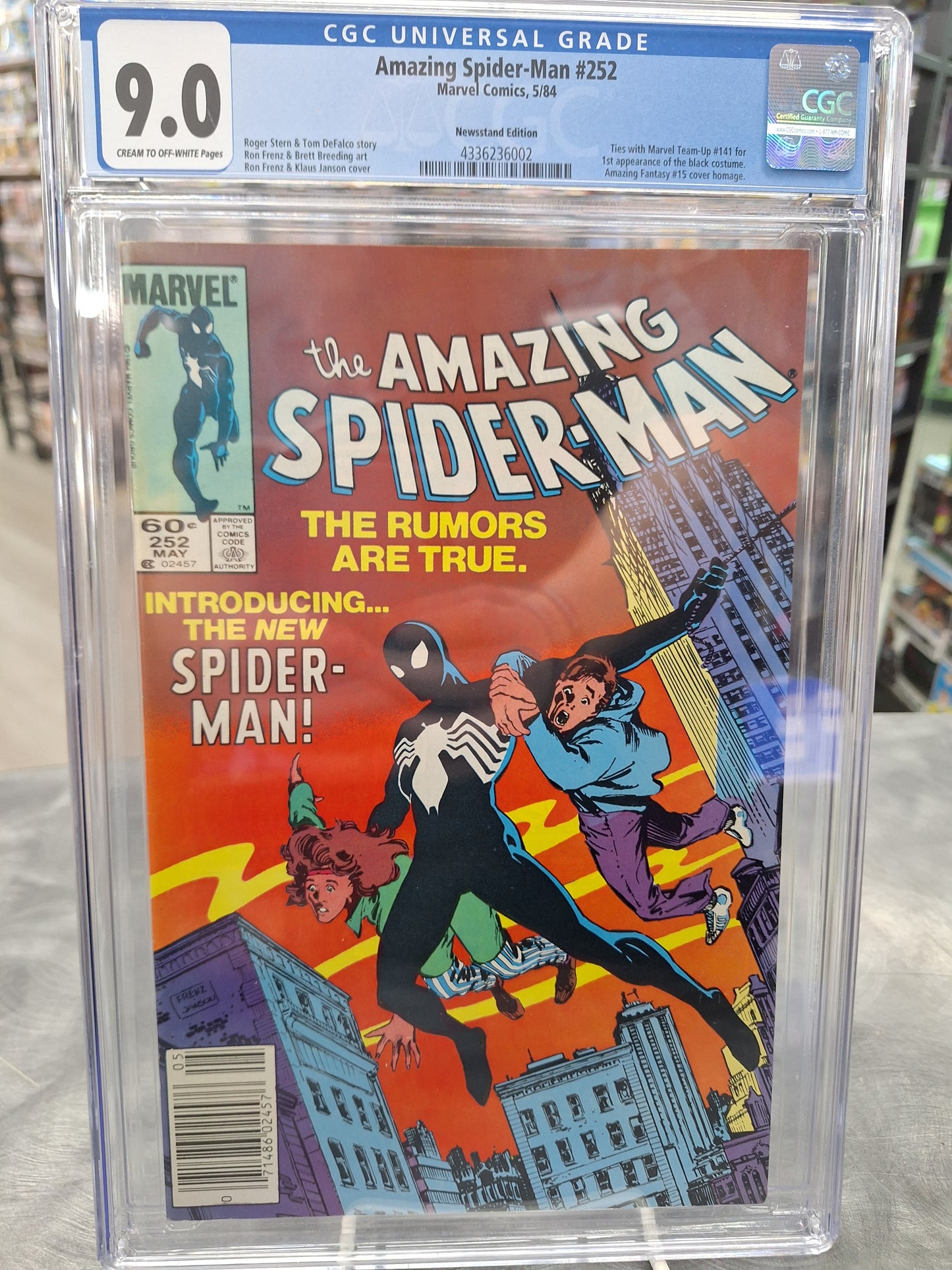 Amazing Spider-Man #252 CGC 9.0