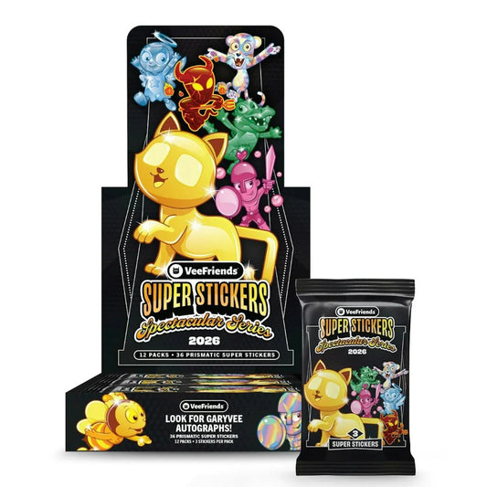 VeeFriends 2026 VeeFriends Super Stickers Spectacular Booster Pack