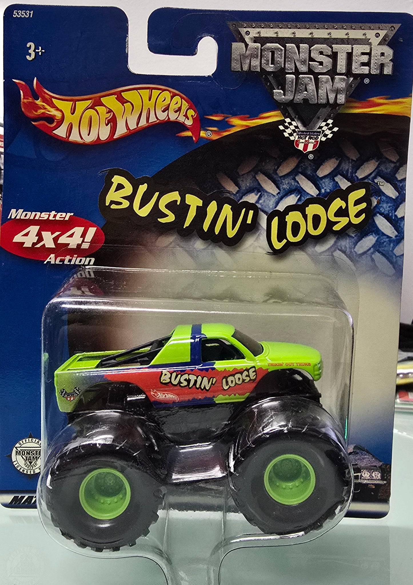 Hot Wheels Monster Jam Bustin' Loose 2002
