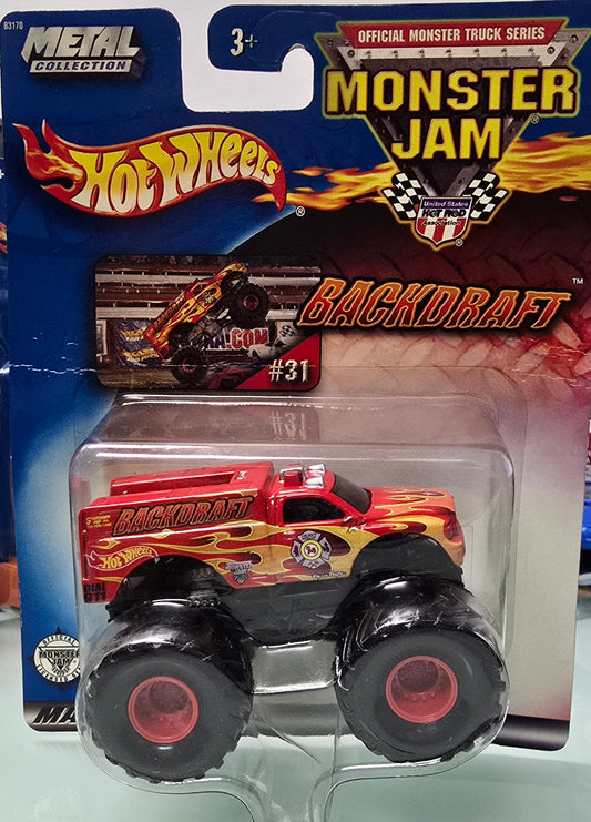 Hot Wheels Monster Jam Backdraft #31 2002