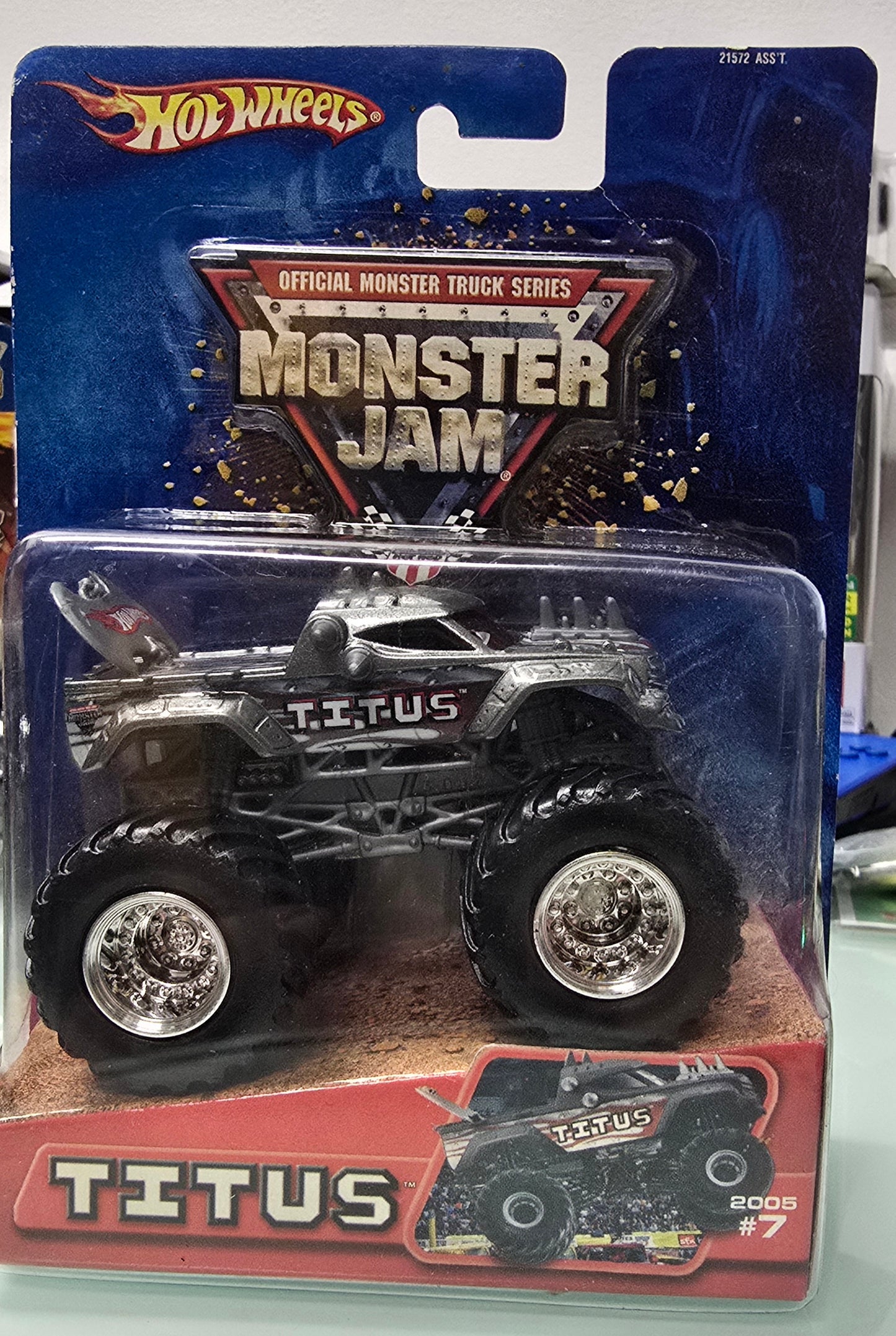 Hot Wheels Monster Jam Titus #7 2005