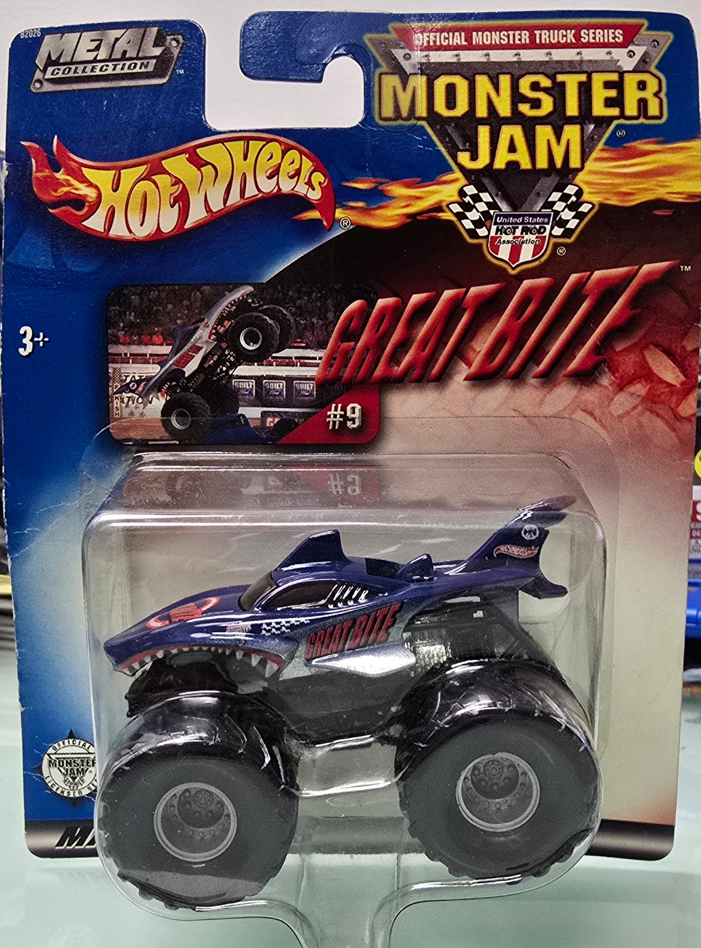 Hot Wheels Monster Jam Great Bite #9 2002