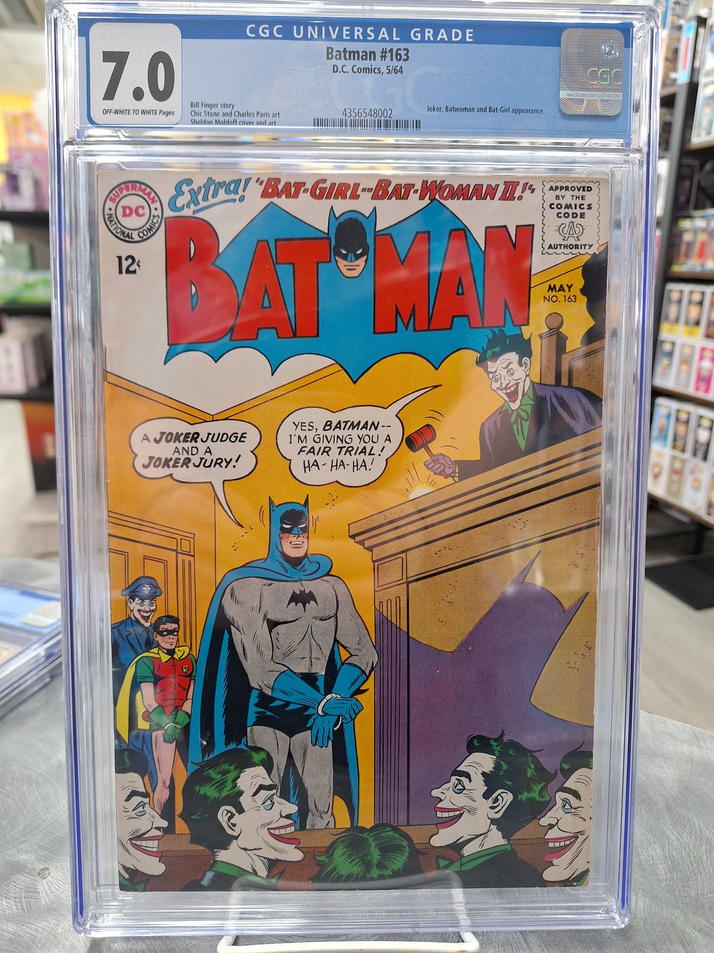 Batman #163 - CGC 7.0