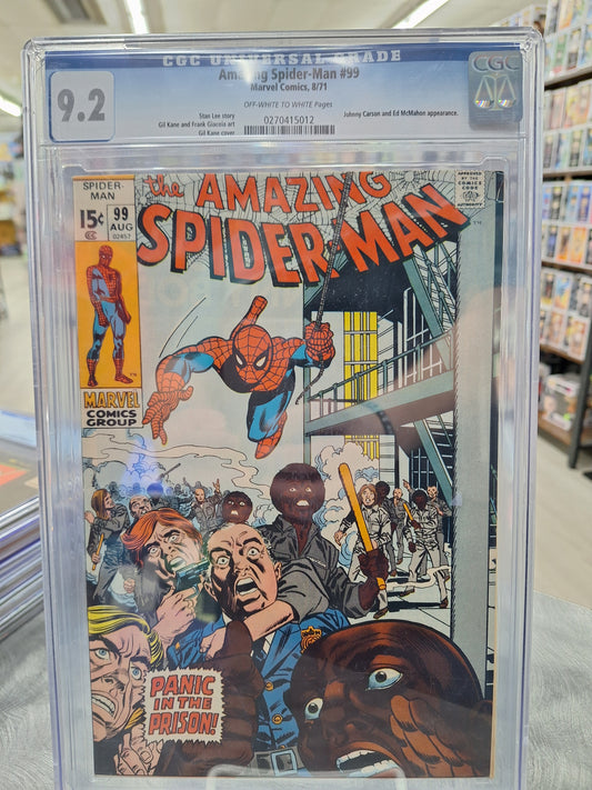 The Amazing Spider-Man #99 - CGC 9.2