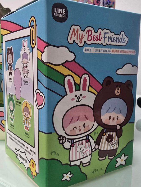 zZoton x LINEFRIENDS My Best Friends Series Plush Blind Box