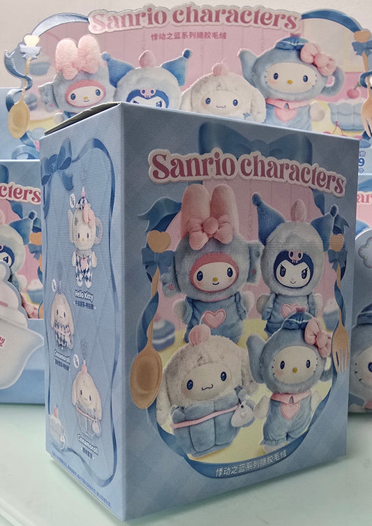 Sanrio Characters Blue Flutter Series Hello Kitty Afternoon Sweet Tea Pendant Blind Box
