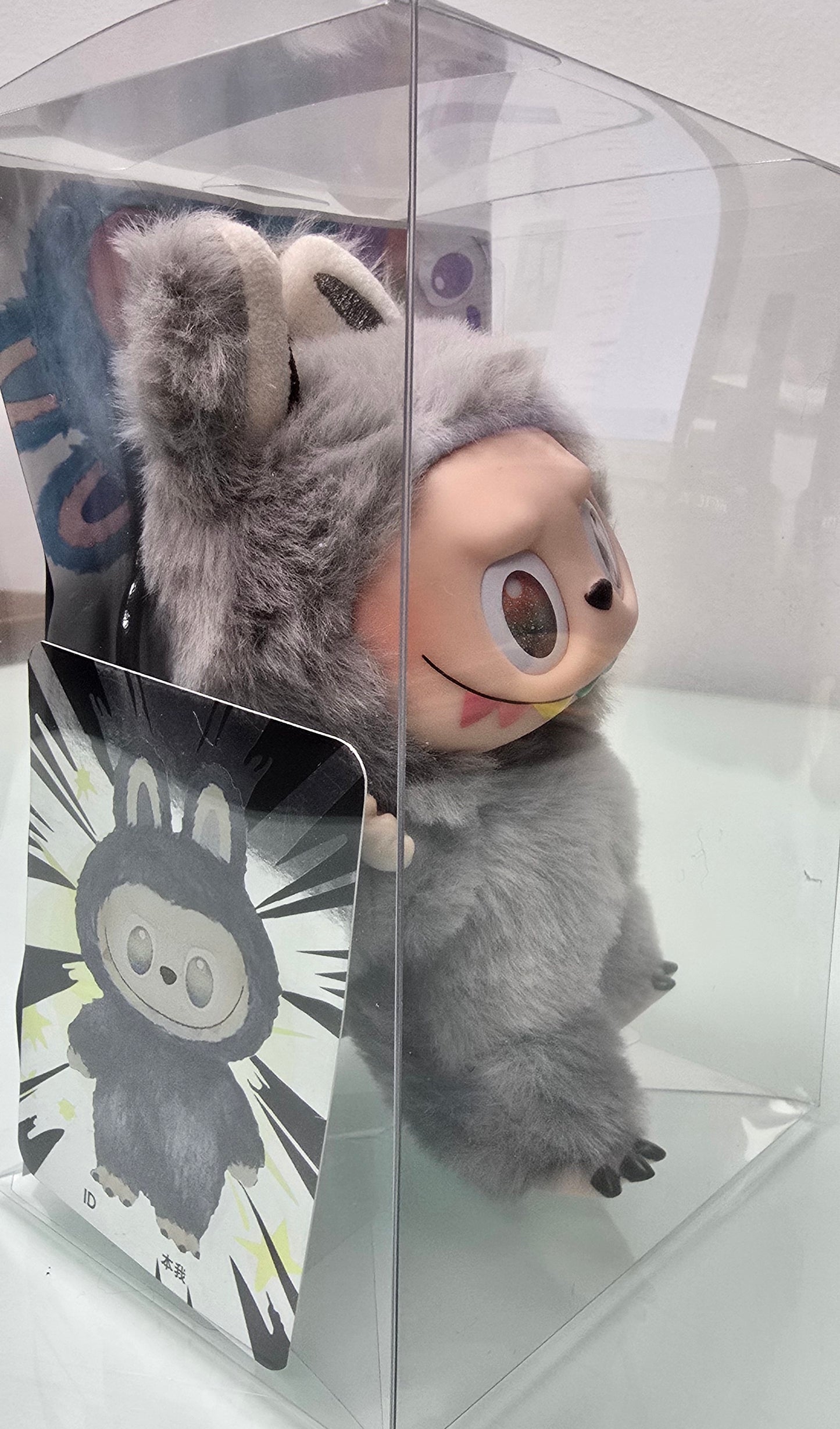 POP MART Labubu Big Into Energy ID Plush Doll (RARE)