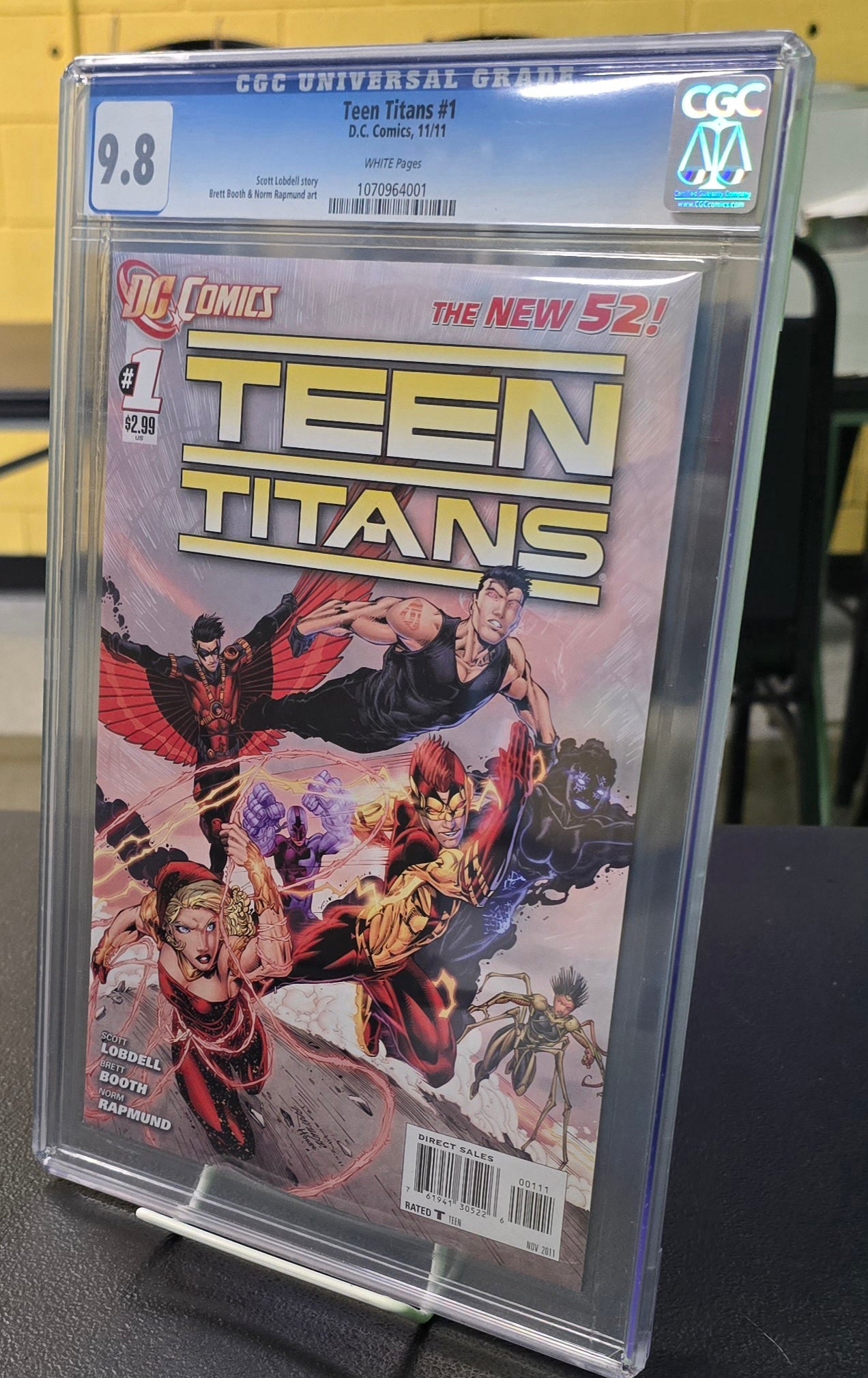 Teen Titans #1 CGC 9.8 2011