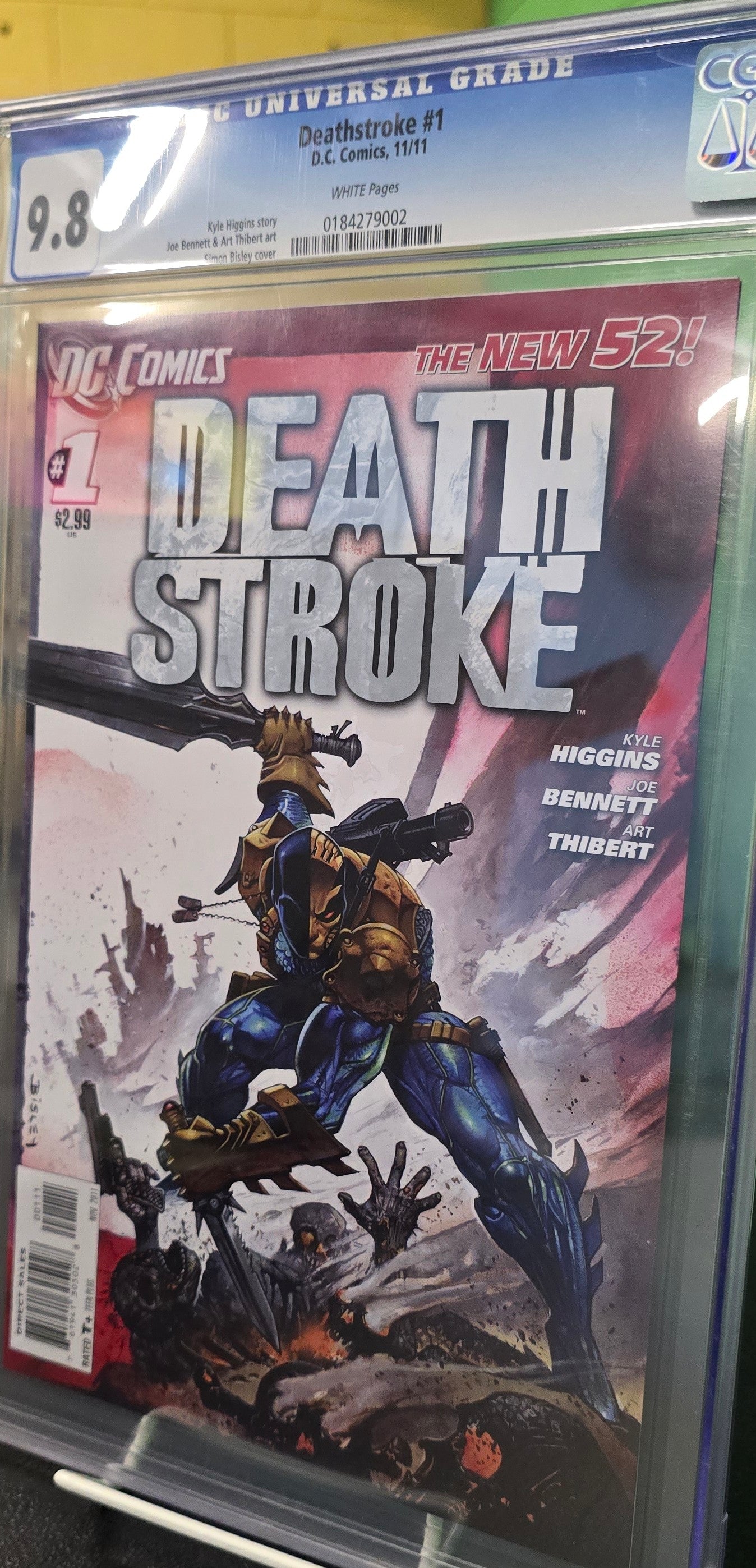 Deathstroke #1 (2011) CGC 9.8