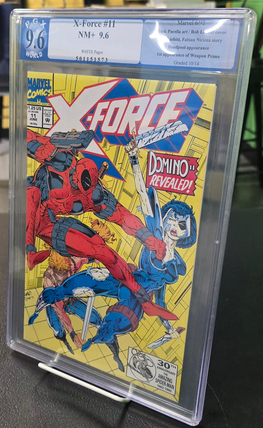 X-Force #11 PGX 9.6 1st App Weapon Prime