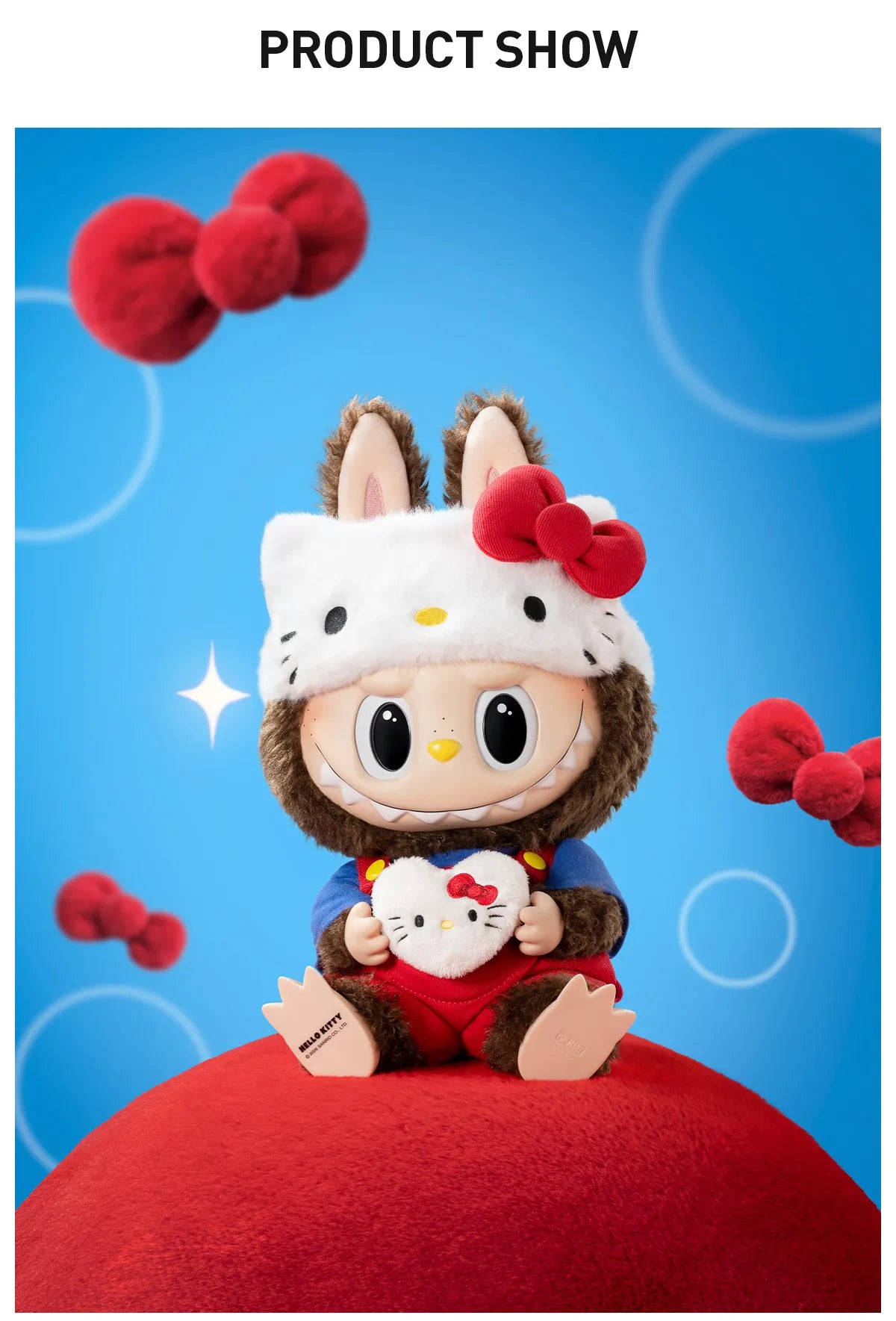 THE MONSTERS × HELLO KITTY - Vinyl Plush Doll - LARGE