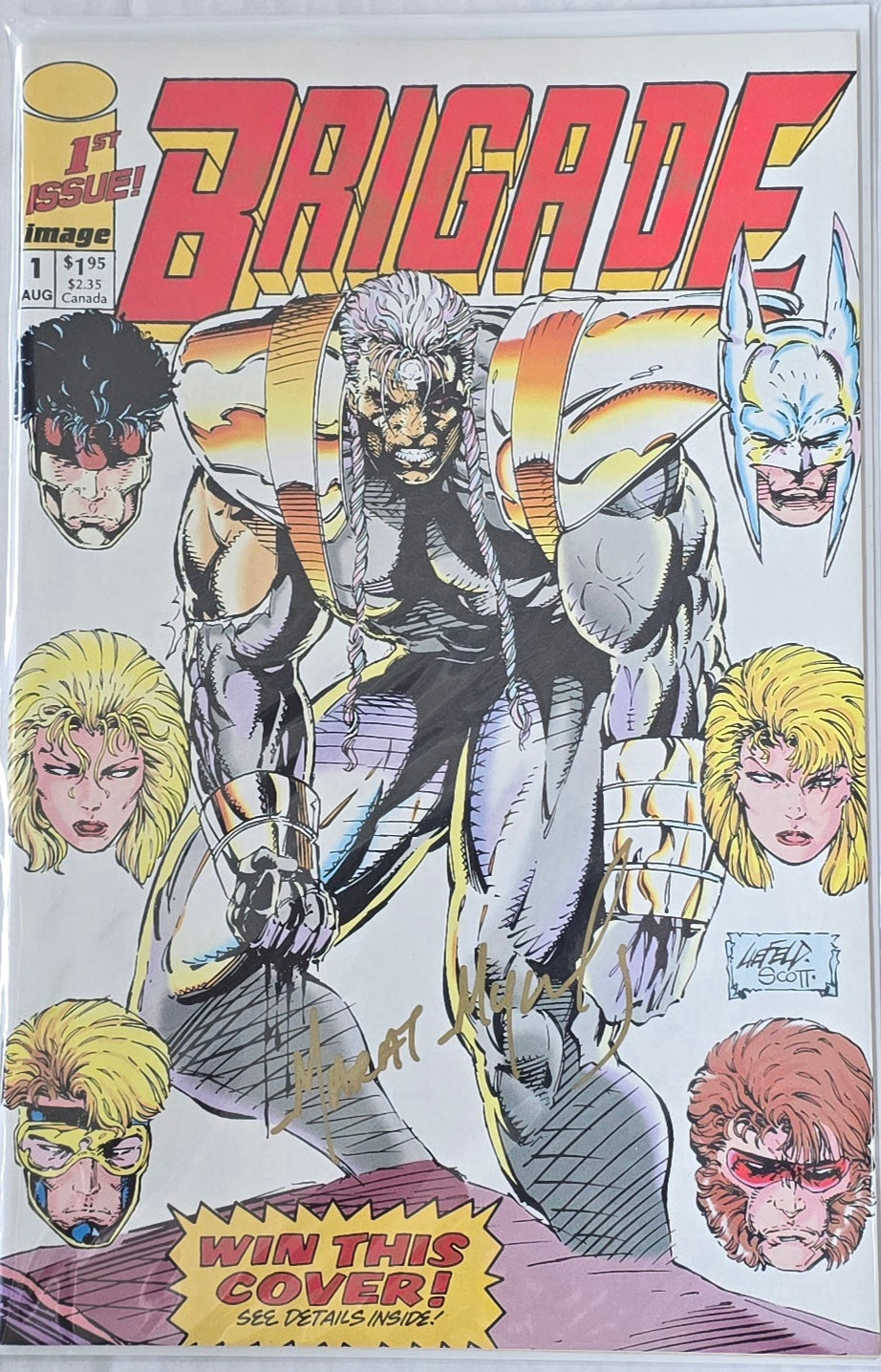 Brigade #1 Signed By Marat Mychaels