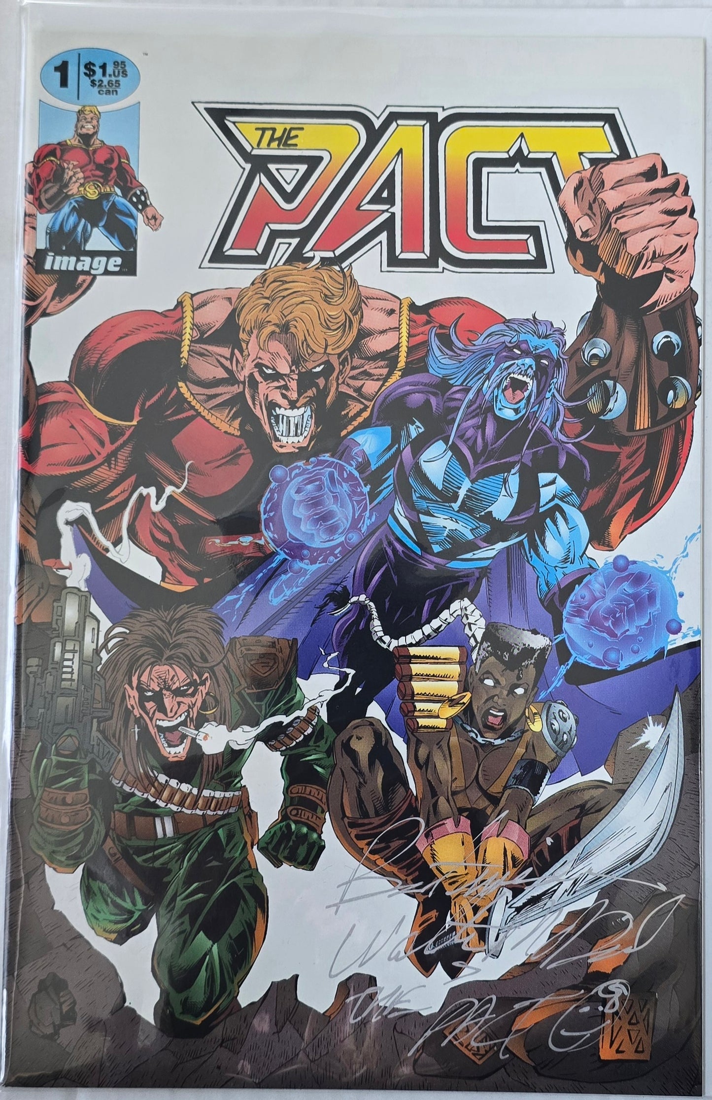 The Pact #1 Image Comics 1994 Signed (includes Ashcan)