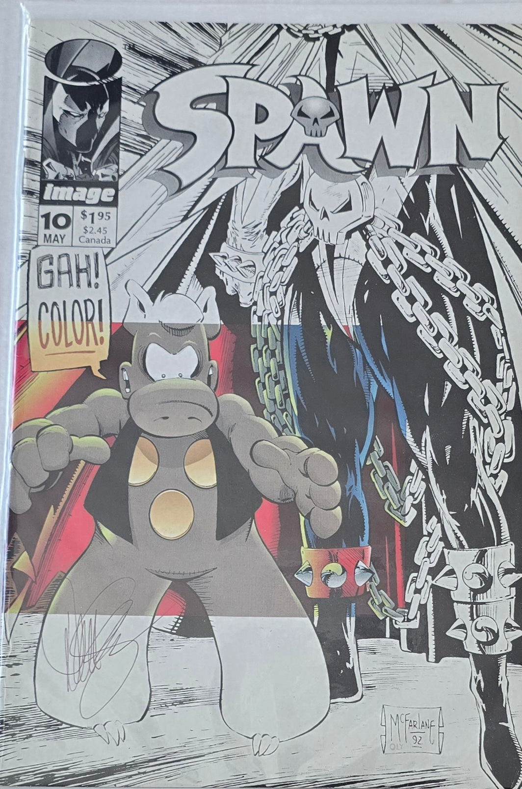Spawn #10 Signed by Dave Sim