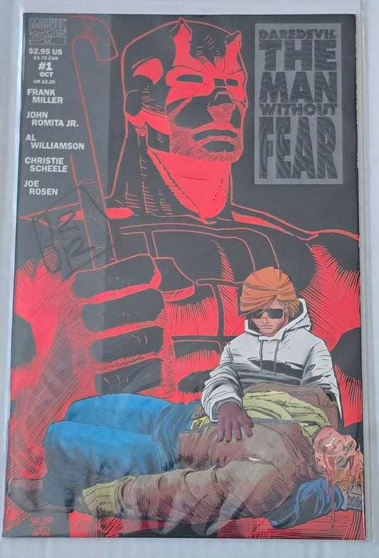 Daredevil The Man Without Fear #1 Signed John Romita Jr.