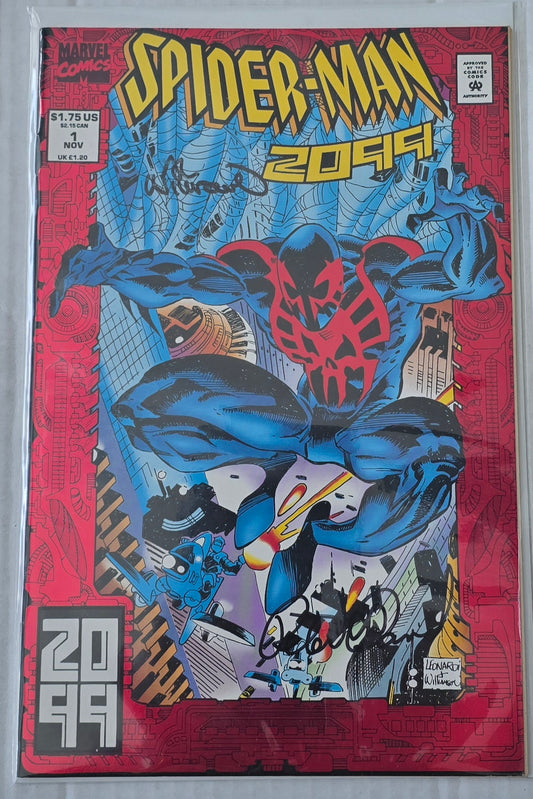 Spider-Man 2099 #1 Signed by Peter David & Al Williamson