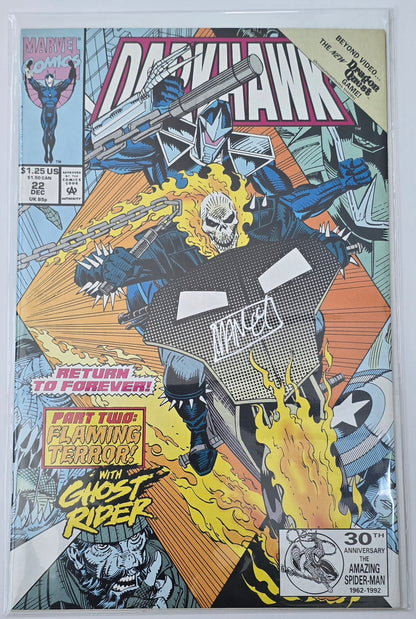 Darkhawk #21-25 Set Signed by Manley