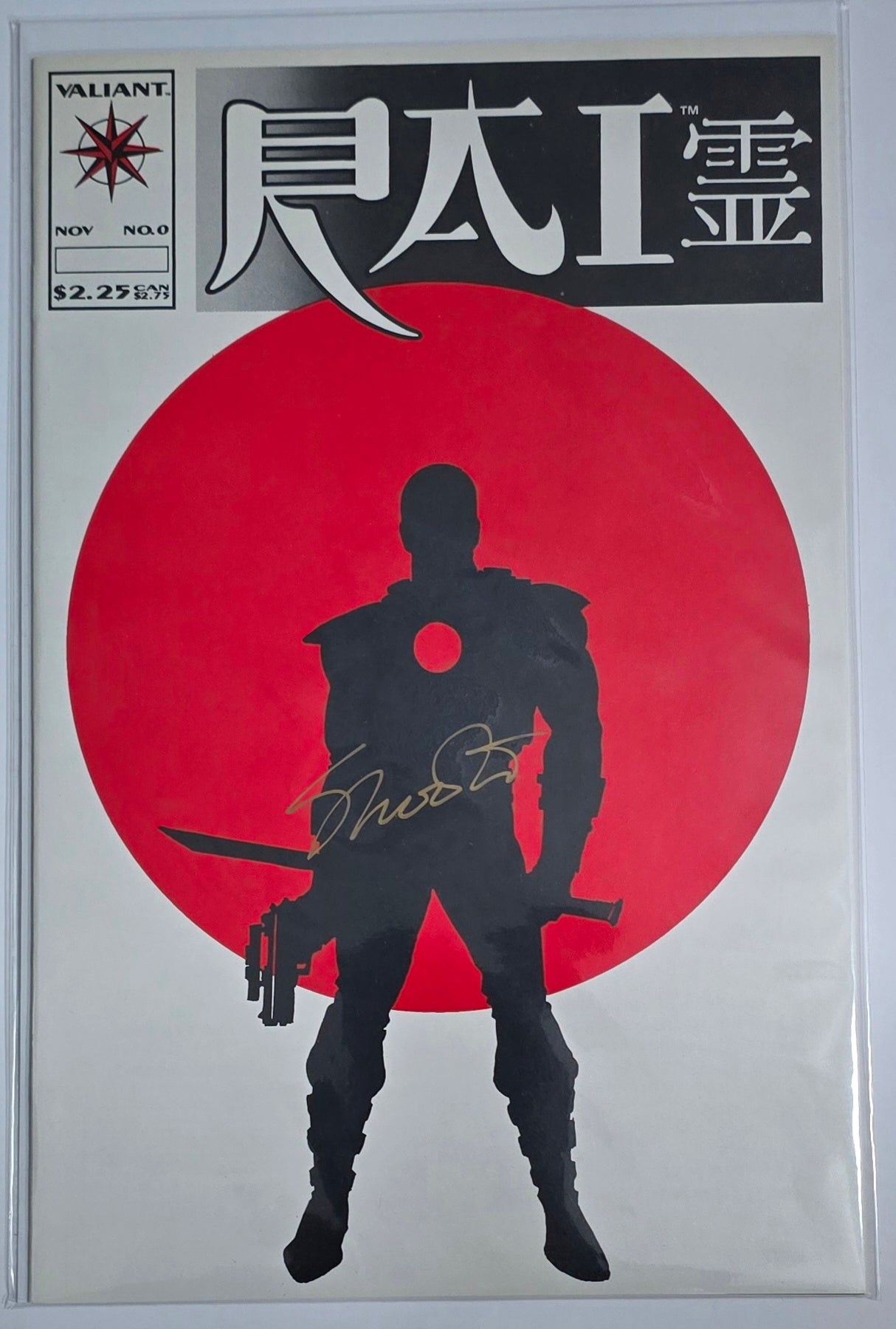 Rai #0 Valiant Comics Signed by Jim Shooter