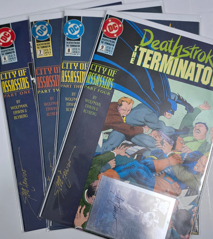 Deathstroke The Terminator #6-9 1992 City of Assassins Set of 4