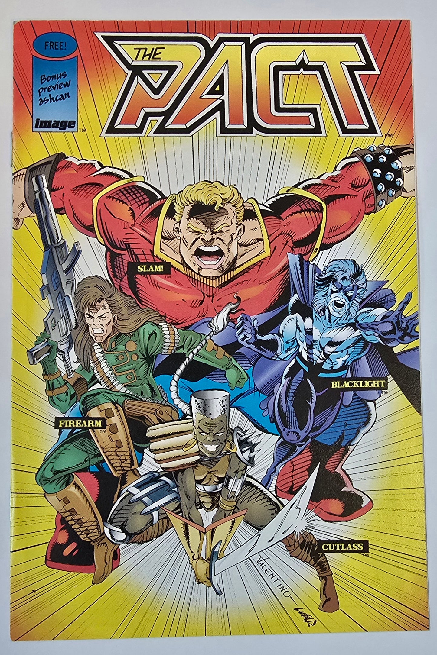 The Pact #1 Image Comics 1994 Signed (includes Ashcan)
