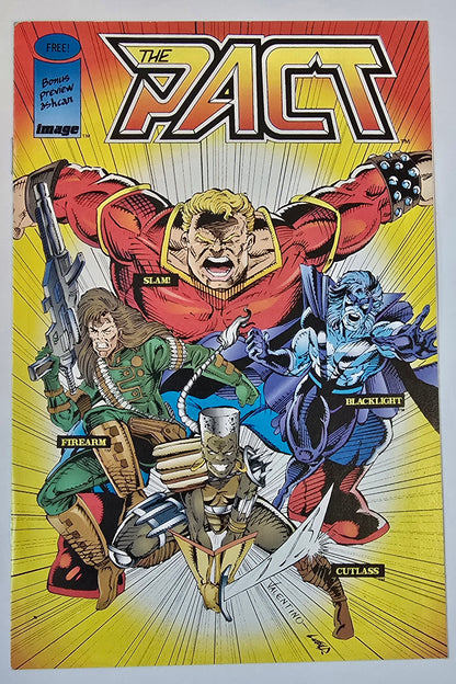 The Pact #1 Image Comics 1994 Signed (includes Ashcan)