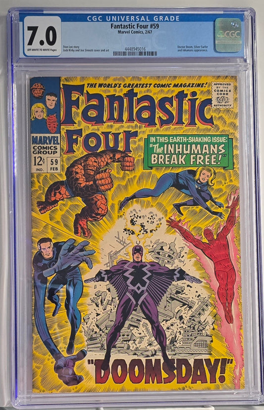 Fantastic Four #59 (1967) CGC 7.0