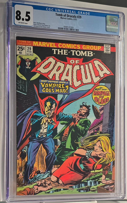 Tomb of Dracula #29 (1975) CGC 9.8
