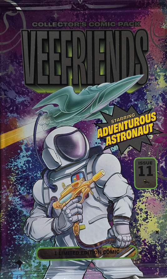 VEEFRIENDS COMIC BOOK #11 Advenurous Astronaut