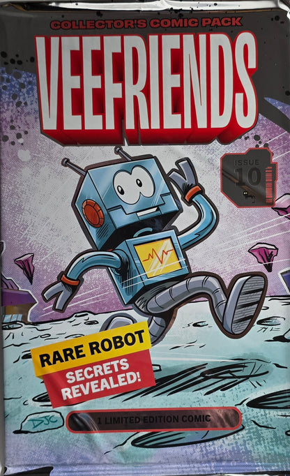 VEEFRIENDS COMIC BOOK #10 Rare Robot