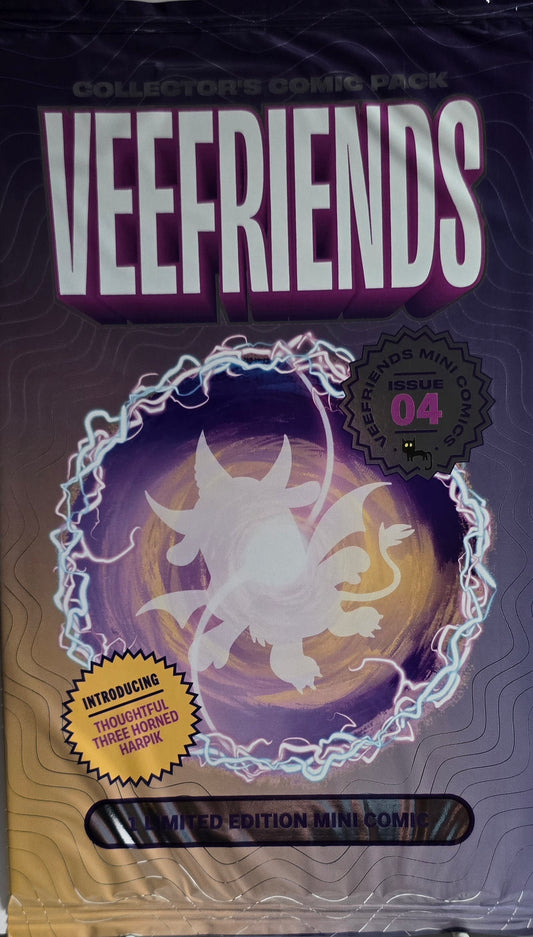 VEEFRIENDS COMIC BOOK #4 Hunt for Harpik