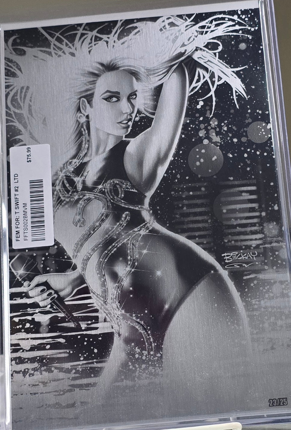 Female Force: Taylor SWIFT #2 LTD 25 METAL (#23/25)