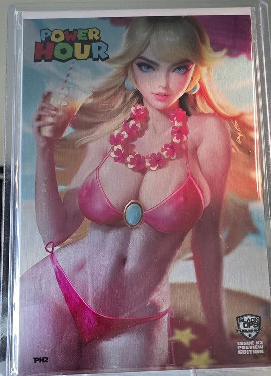 Power Hour #2 PH 2 Shikarii Princess Peach Mario Close-up