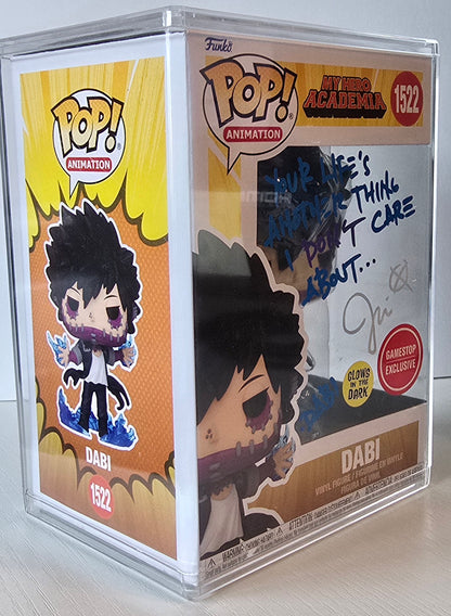 Funko Pop! Animation: MHA - DABI #1522 Signed by Ernesto Jason Liebrecht