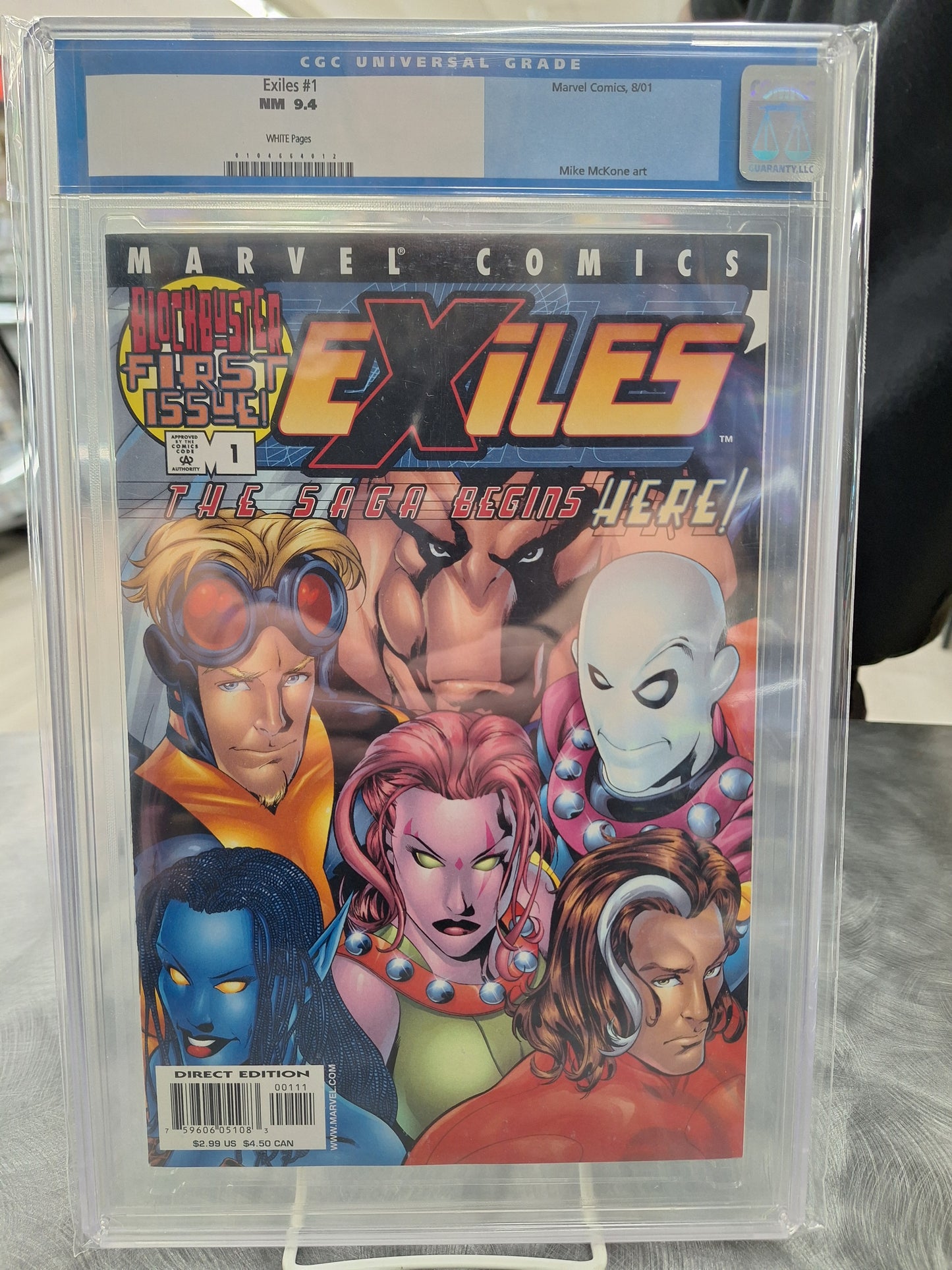 Exiles #1 CGC9.4