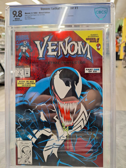 Venom Lethal Protector #1-6 - CBCS 9.8 ALL - 1993