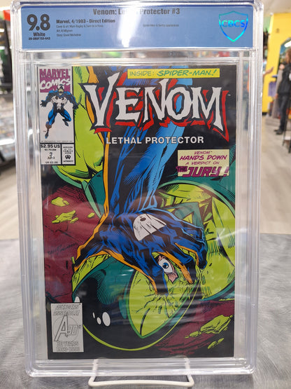 Venom Lethal Protector #1-6 - CBCS 9.8 ALL - 1993